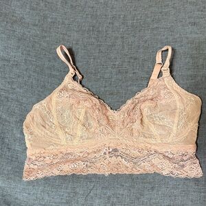 Blush Lace Maternity & Nursing Bralette